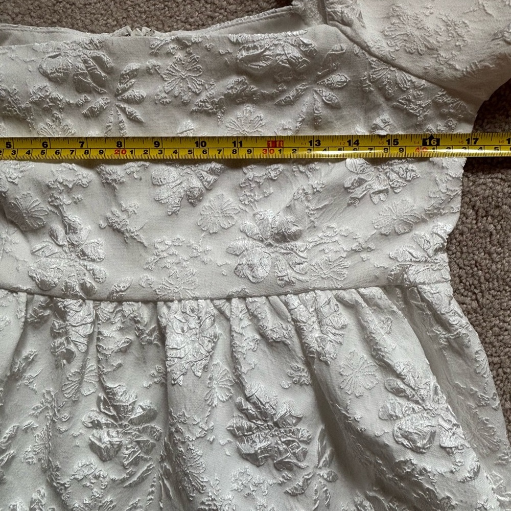 Entro White 3/4 Sleeve Dress - Picture 8 of 10